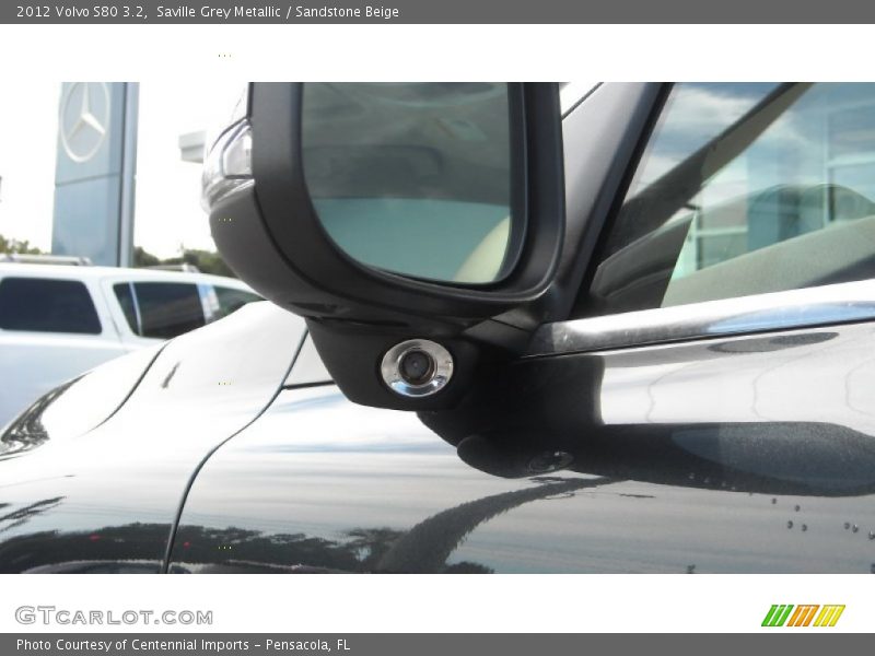 Saville Grey Metallic / Sandstone Beige 2012 Volvo S80 3.2