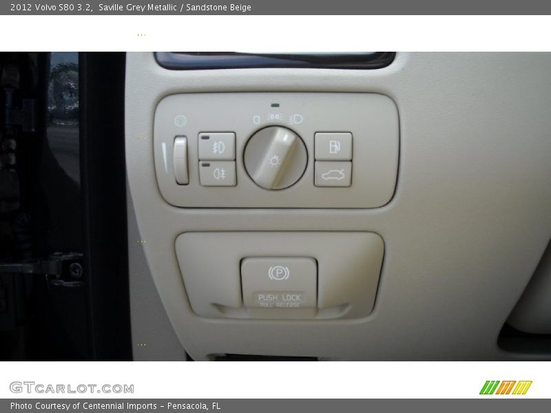Saville Grey Metallic / Sandstone Beige 2012 Volvo S80 3.2