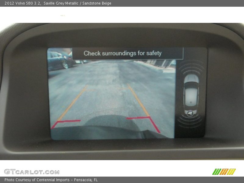 Saville Grey Metallic / Sandstone Beige 2012 Volvo S80 3.2