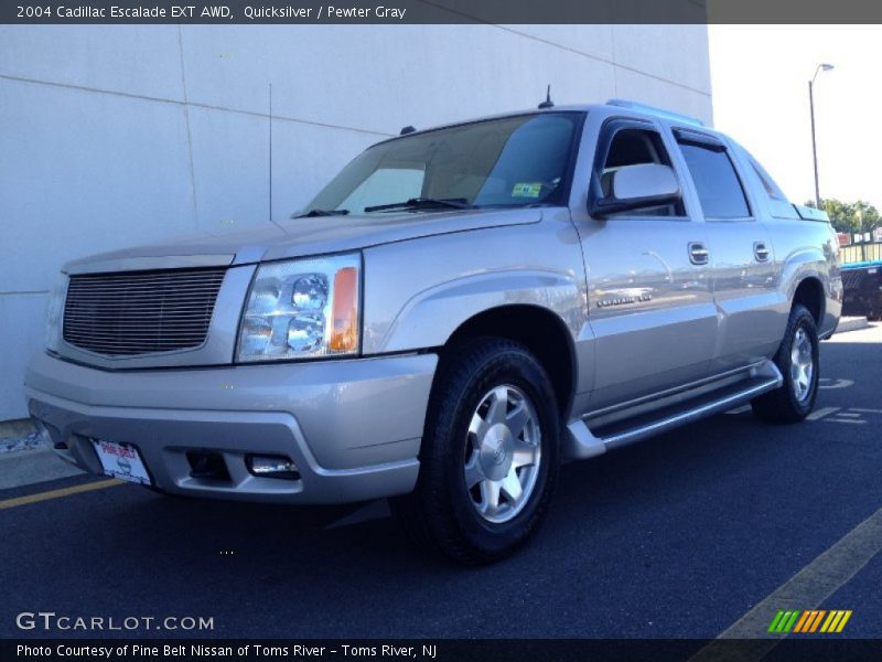 Quicksilver / Pewter Gray 2004 Cadillac Escalade EXT AWD