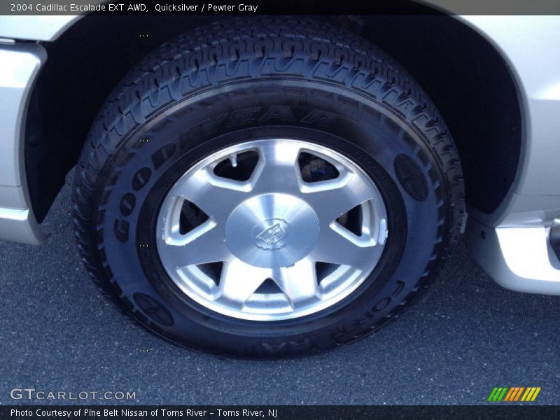 Quicksilver / Pewter Gray 2004 Cadillac Escalade EXT AWD