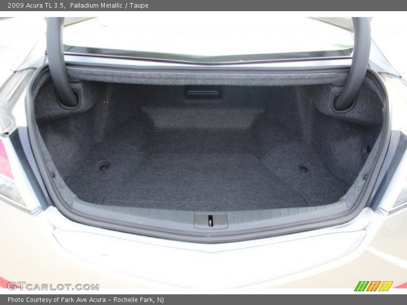 Palladium Metallic / Taupe 2009 Acura TL 3.5