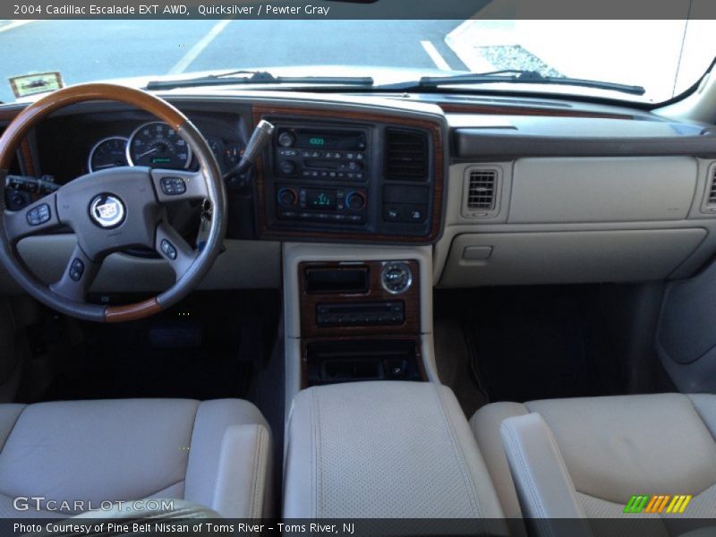 Quicksilver / Pewter Gray 2004 Cadillac Escalade EXT AWD