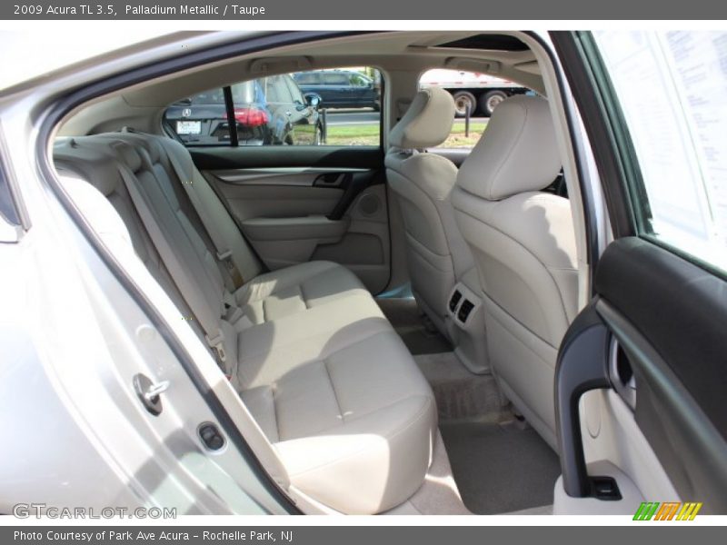 Palladium Metallic / Taupe 2009 Acura TL 3.5