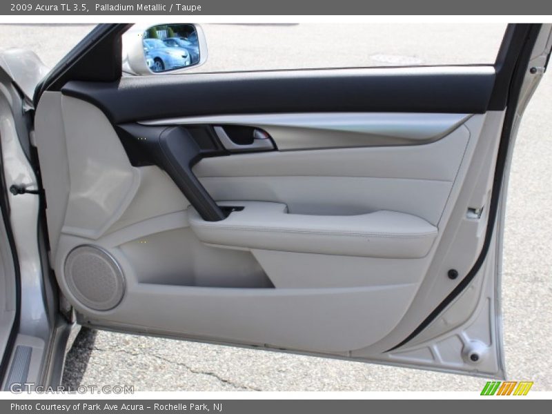 Palladium Metallic / Taupe 2009 Acura TL 3.5