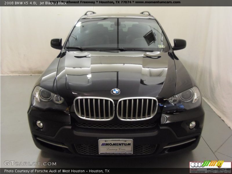 Jet Black / Black 2008 BMW X5 4.8i