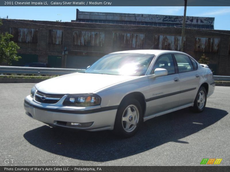 Galaxy Silver Metallic / Medium Gray 2001 Chevrolet Impala LS