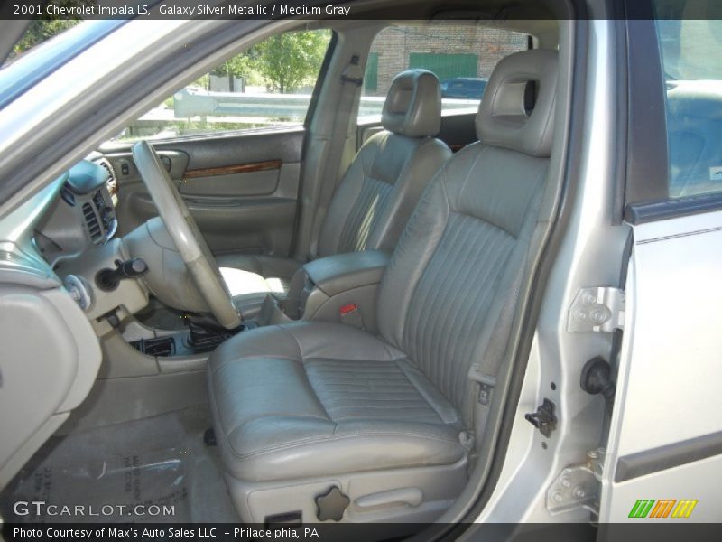 Galaxy Silver Metallic / Medium Gray 2001 Chevrolet Impala LS