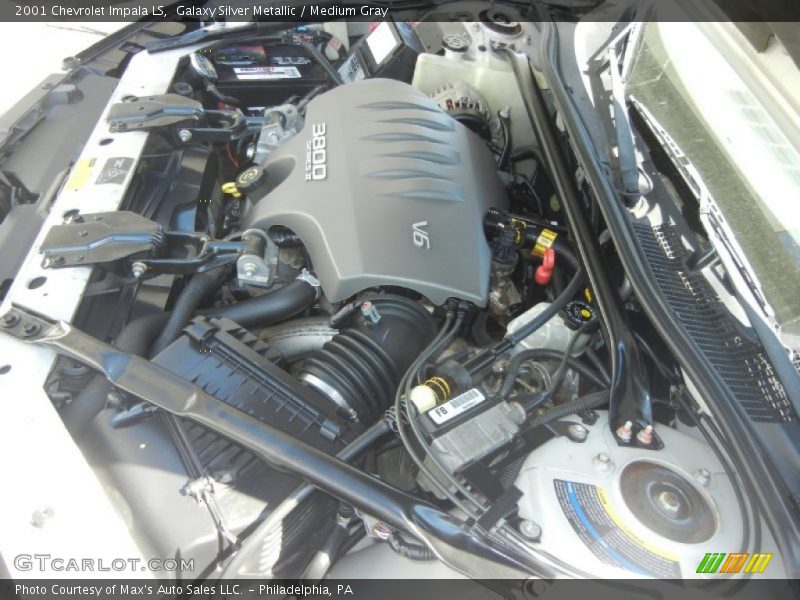 Galaxy Silver Metallic / Medium Gray 2001 Chevrolet Impala LS
