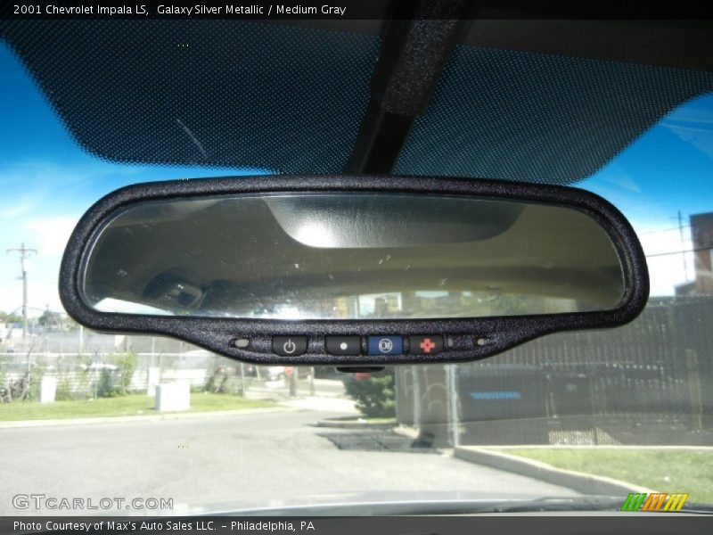 Galaxy Silver Metallic / Medium Gray 2001 Chevrolet Impala LS