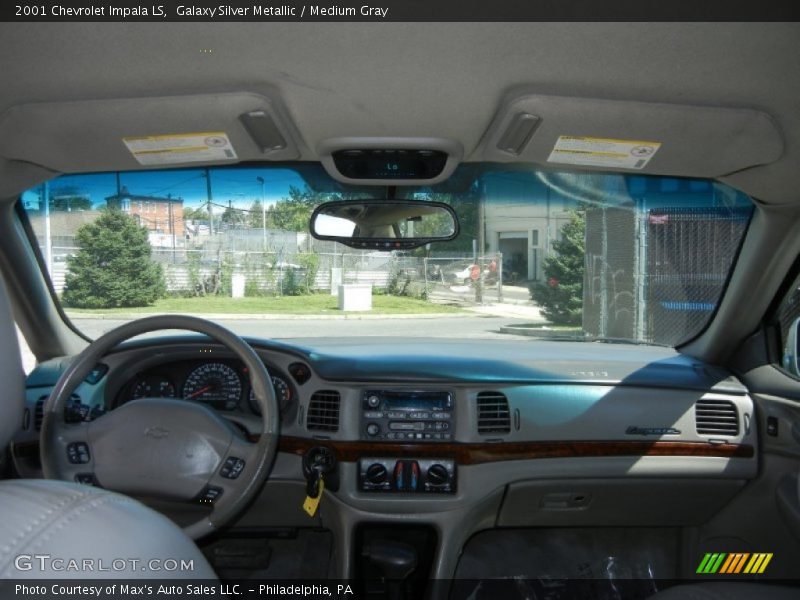 Galaxy Silver Metallic / Medium Gray 2001 Chevrolet Impala LS