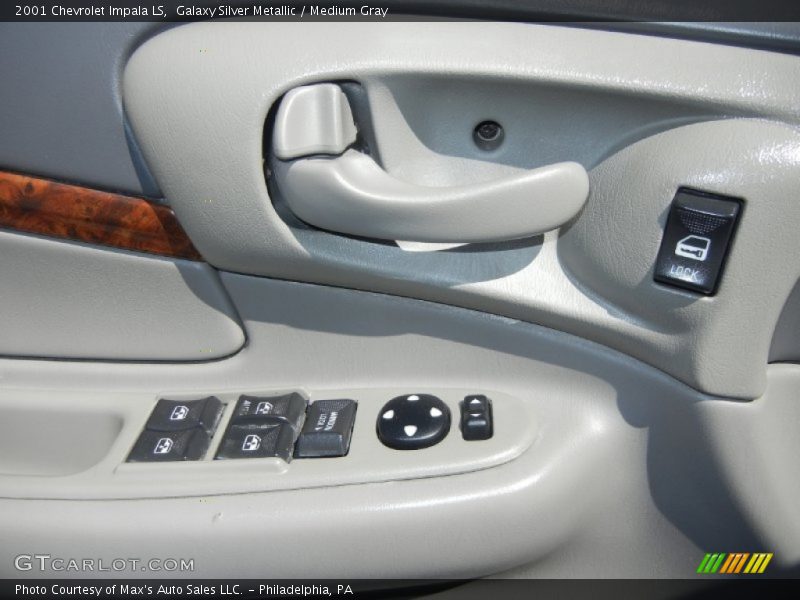 Galaxy Silver Metallic / Medium Gray 2001 Chevrolet Impala LS