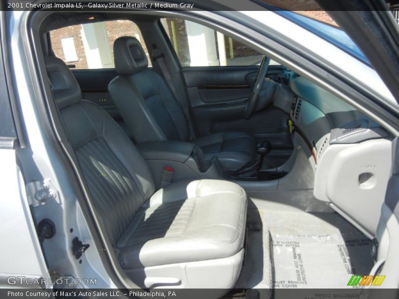 Galaxy Silver Metallic / Medium Gray 2001 Chevrolet Impala LS
