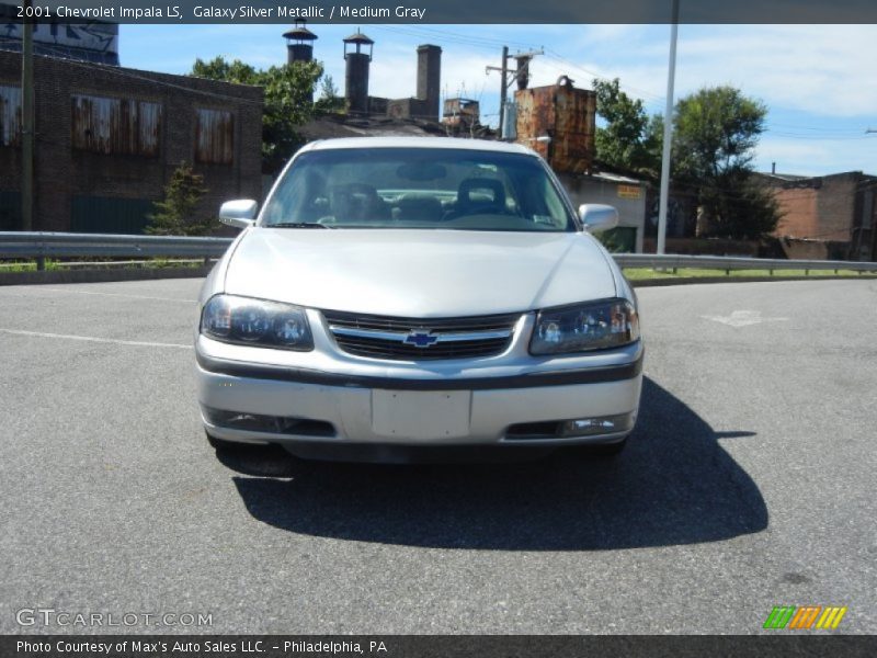 Galaxy Silver Metallic / Medium Gray 2001 Chevrolet Impala LS