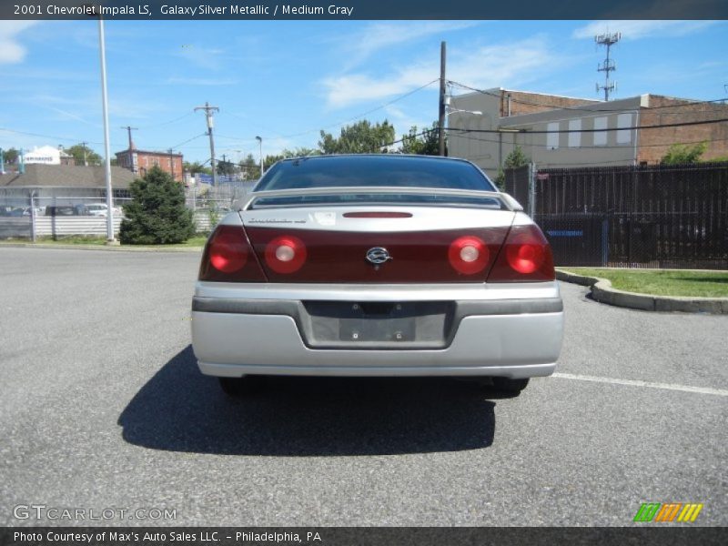 Galaxy Silver Metallic / Medium Gray 2001 Chevrolet Impala LS