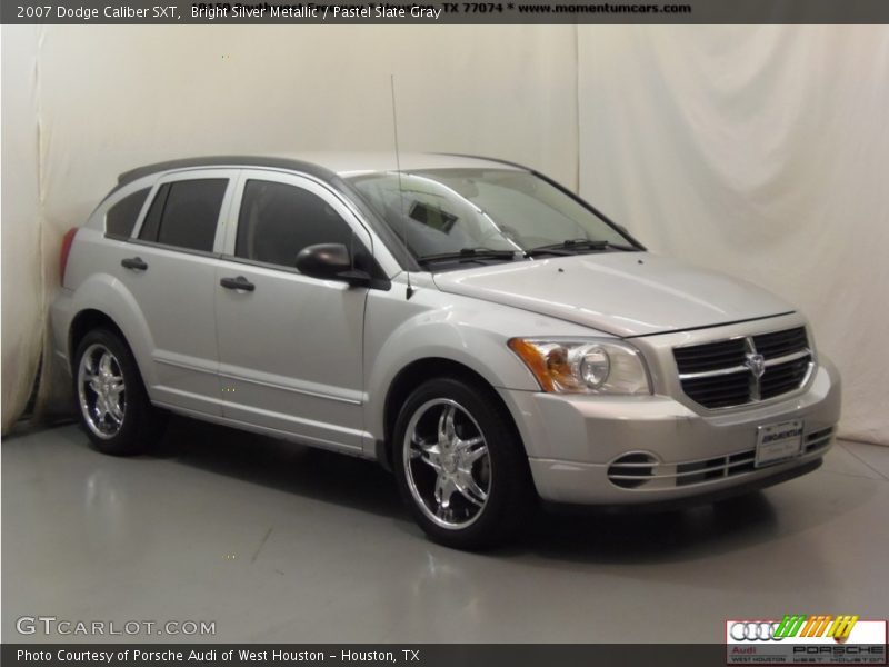 Bright Silver Metallic / Pastel Slate Gray 2007 Dodge Caliber SXT