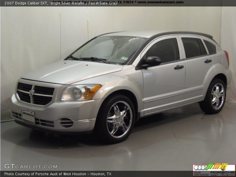 Bright Silver Metallic / Pastel Slate Gray 2007 Dodge Caliber SXT