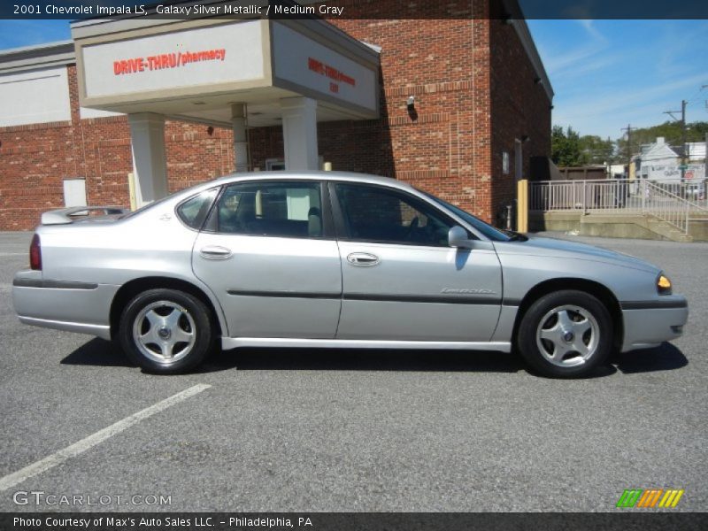 Galaxy Silver Metallic / Medium Gray 2001 Chevrolet Impala LS