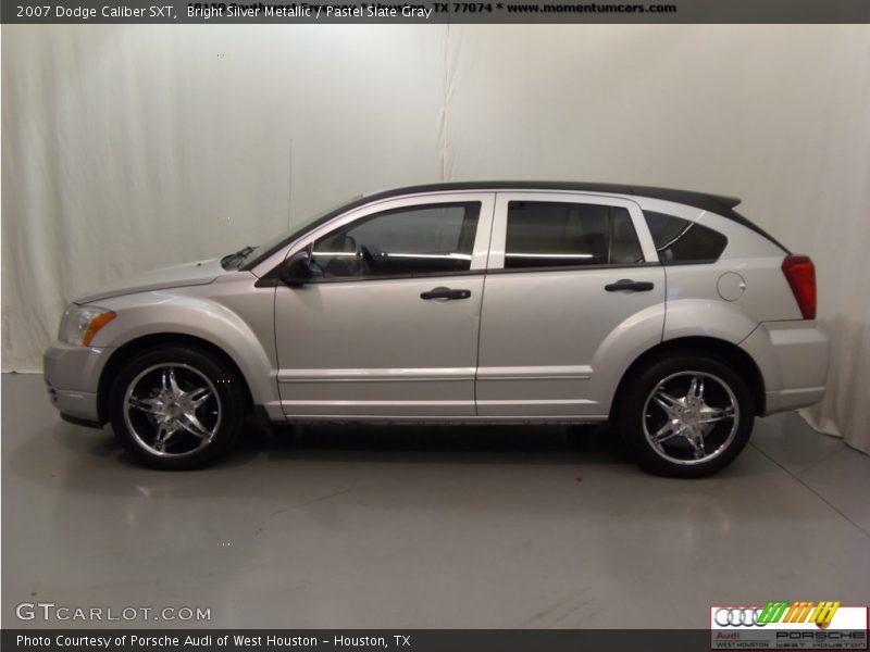Bright Silver Metallic / Pastel Slate Gray 2007 Dodge Caliber SXT