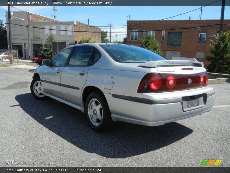 Galaxy Silver Metallic / Medium Gray 2001 Chevrolet Impala LS