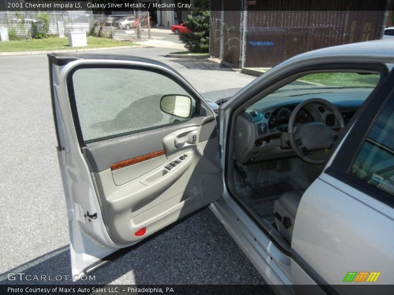 Galaxy Silver Metallic / Medium Gray 2001 Chevrolet Impala LS