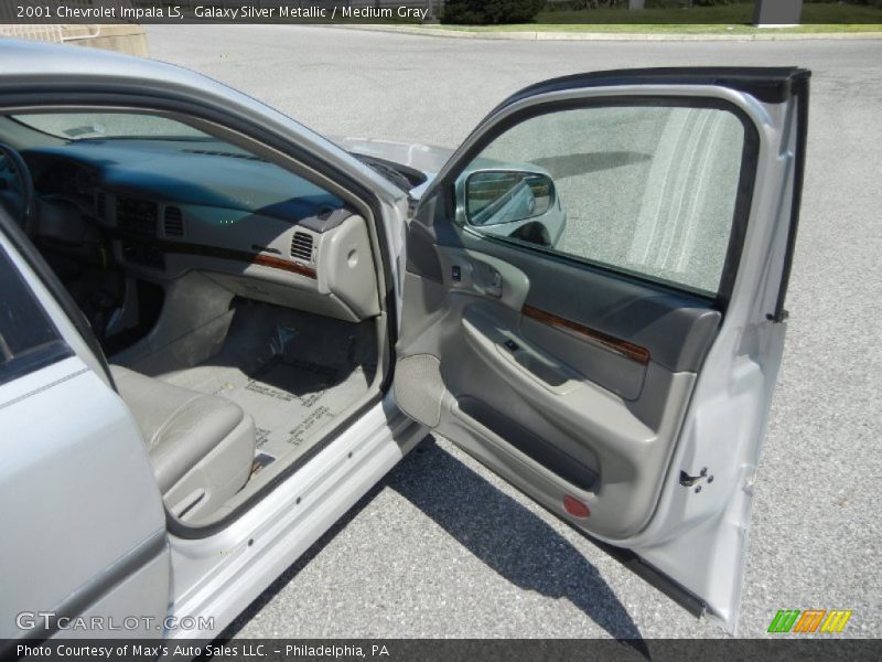 Galaxy Silver Metallic / Medium Gray 2001 Chevrolet Impala LS