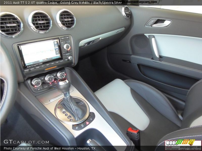Oolong Grey Metallic / Black/Spectra Silver 2011 Audi TT S 2.0T quattro Coupe