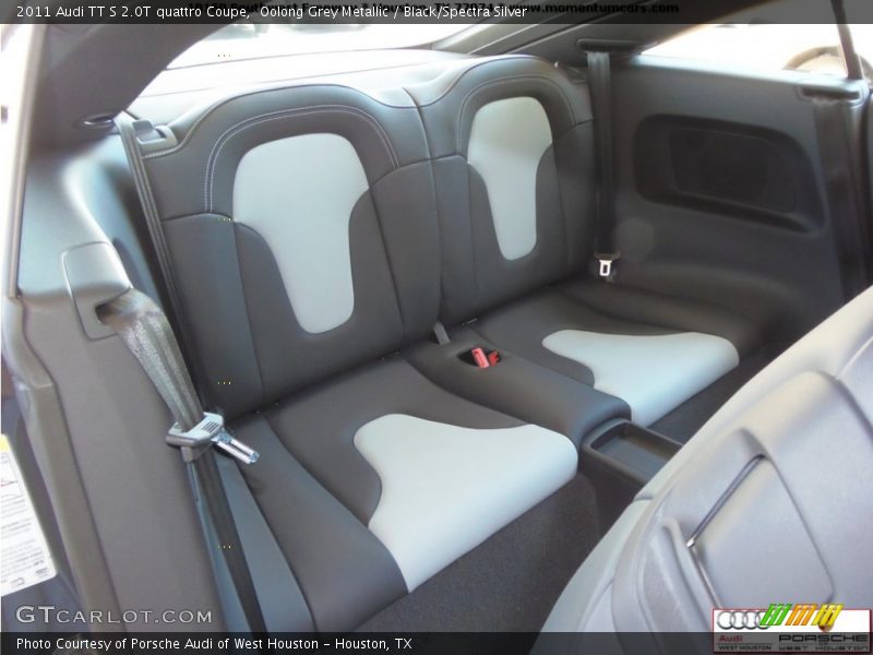 Oolong Grey Metallic / Black/Spectra Silver 2011 Audi TT S 2.0T quattro Coupe