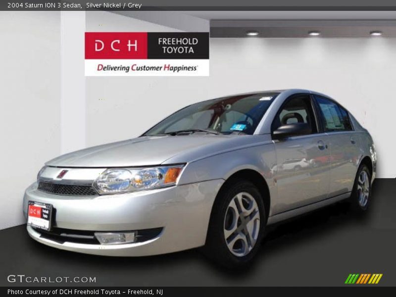 Silver Nickel / Grey 2004 Saturn ION 3 Sedan