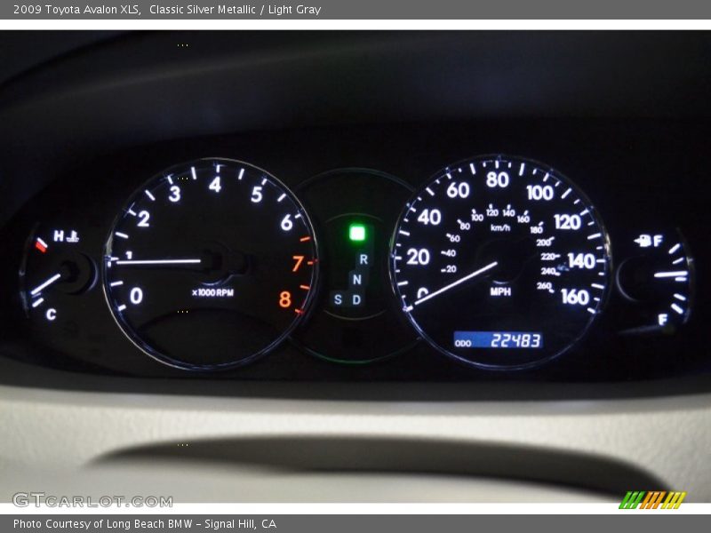 Classic Silver Metallic / Light Gray 2009 Toyota Avalon XLS