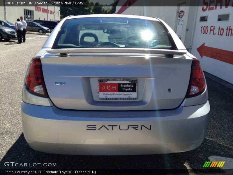 Silver Nickel / Grey 2004 Saturn ION 3 Sedan