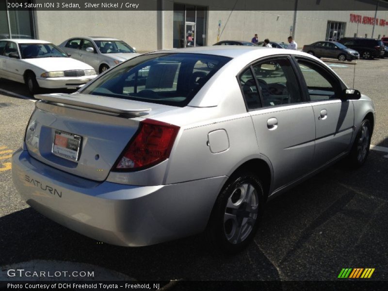 Silver Nickel / Grey 2004 Saturn ION 3 Sedan