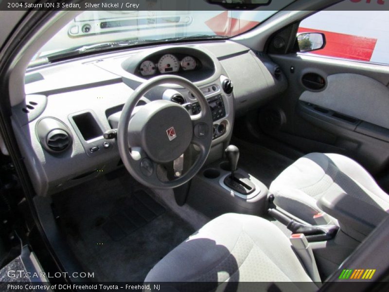 Silver Nickel / Grey 2004 Saturn ION 3 Sedan