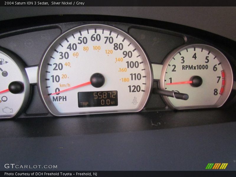 Silver Nickel / Grey 2004 Saturn ION 3 Sedan