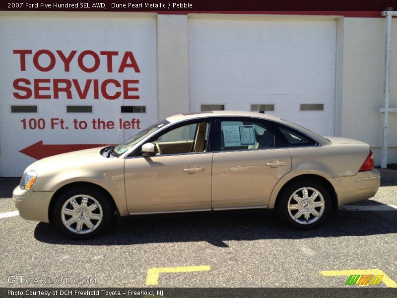 Dune Pearl Metallic / Pebble 2007 Ford Five Hundred SEL AWD