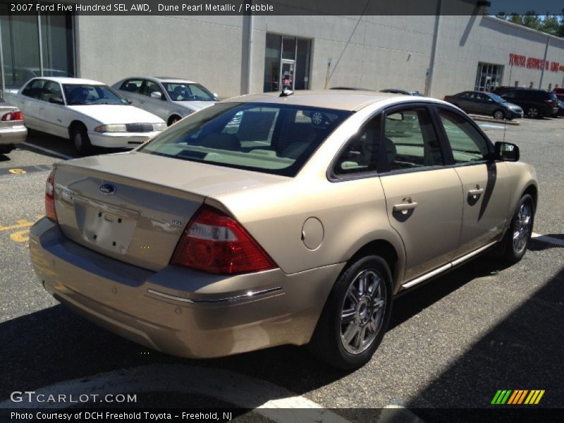 Dune Pearl Metallic / Pebble 2007 Ford Five Hundred SEL AWD