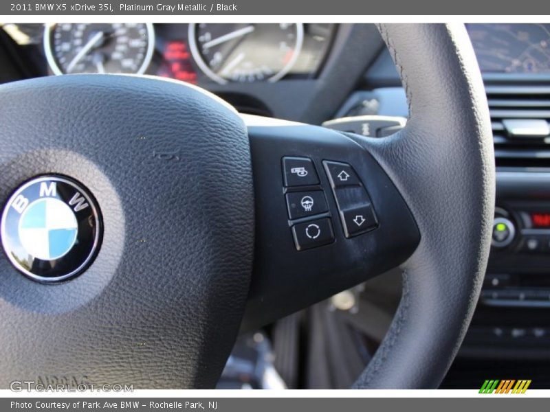 Platinum Gray Metallic / Black 2011 BMW X5 xDrive 35i