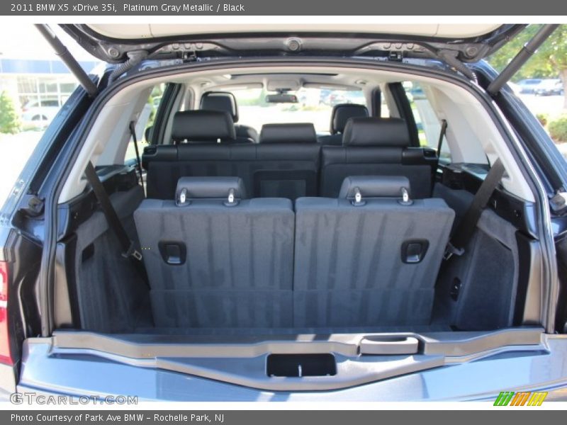 Platinum Gray Metallic / Black 2011 BMW X5 xDrive 35i