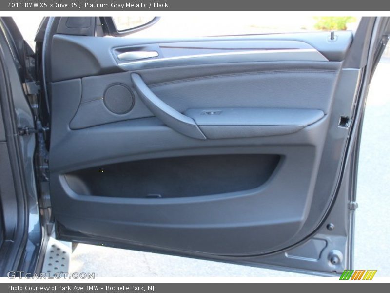 Platinum Gray Metallic / Black 2011 BMW X5 xDrive 35i