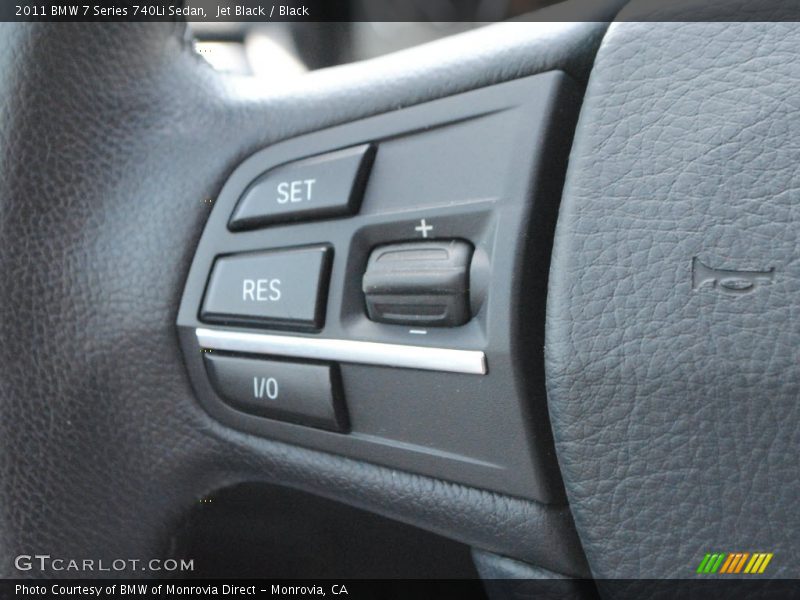 Jet Black / Black 2011 BMW 7 Series 740Li Sedan