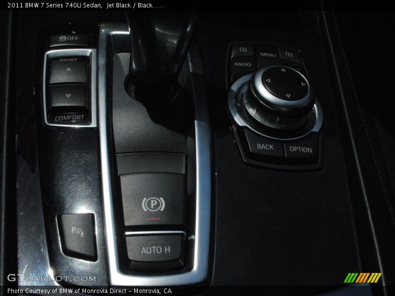 Jet Black / Black 2011 BMW 7 Series 740Li Sedan