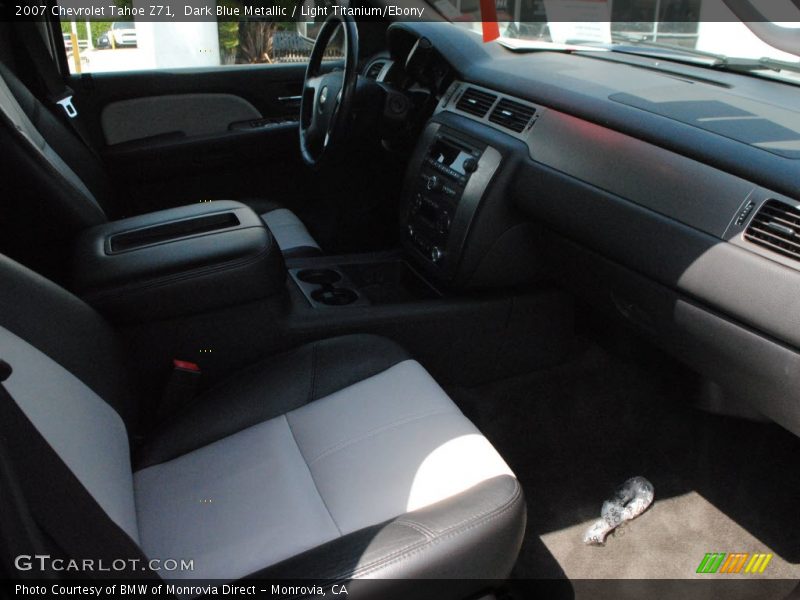 Dark Blue Metallic / Light Titanium/Ebony 2007 Chevrolet Tahoe Z71