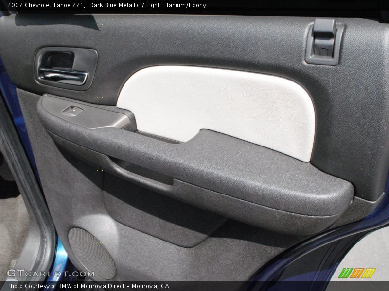 Dark Blue Metallic / Light Titanium/Ebony 2007 Chevrolet Tahoe Z71