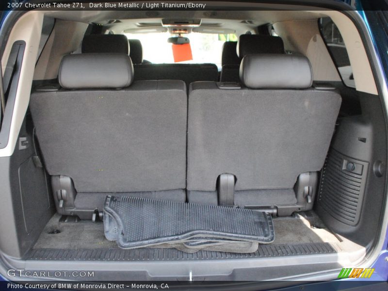 Dark Blue Metallic / Light Titanium/Ebony 2007 Chevrolet Tahoe Z71