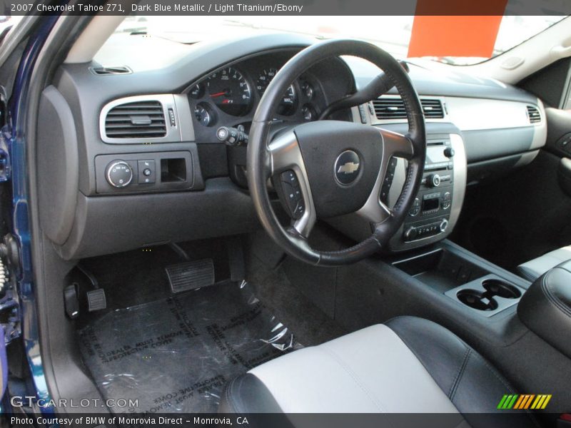 Dark Blue Metallic / Light Titanium/Ebony 2007 Chevrolet Tahoe Z71