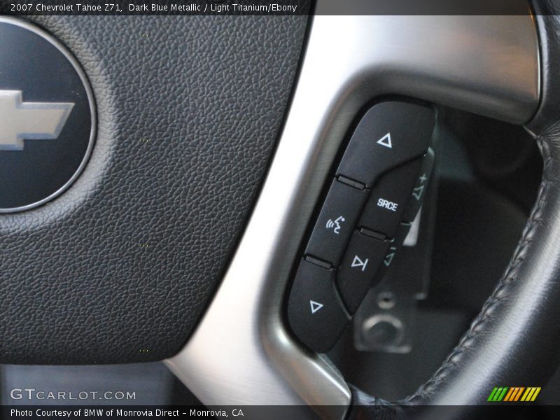 Dark Blue Metallic / Light Titanium/Ebony 2007 Chevrolet Tahoe Z71