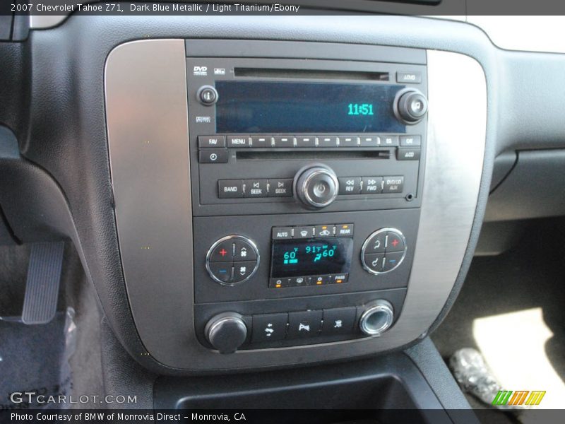 Dark Blue Metallic / Light Titanium/Ebony 2007 Chevrolet Tahoe Z71