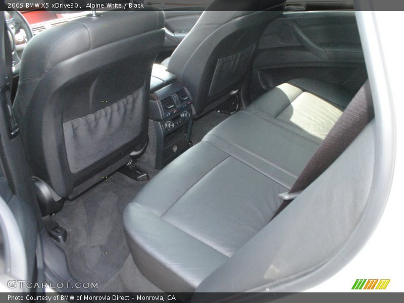 Alpine White / Black 2009 BMW X5 xDrive30i
