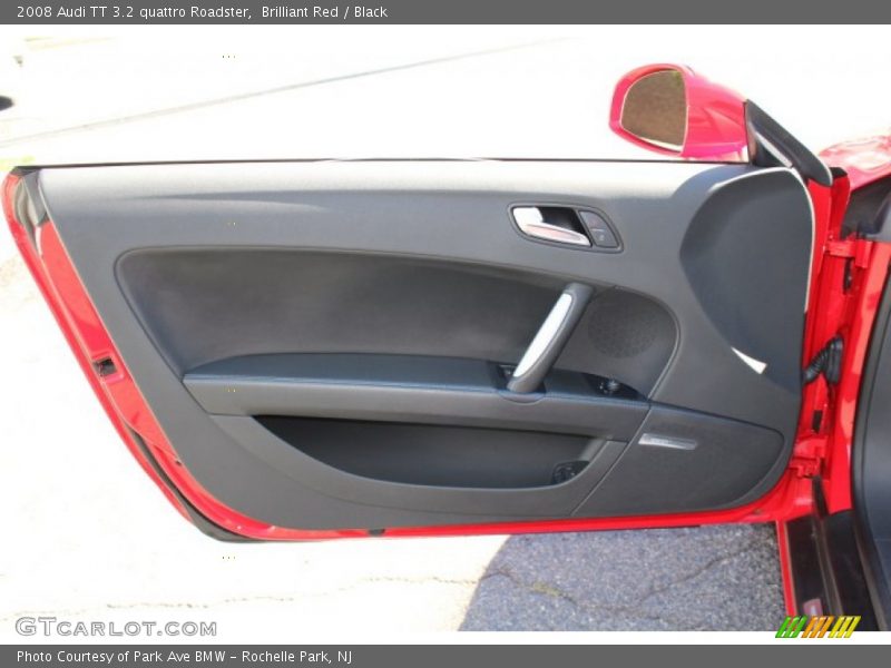 Brilliant Red / Black 2008 Audi TT 3.2 quattro Roadster