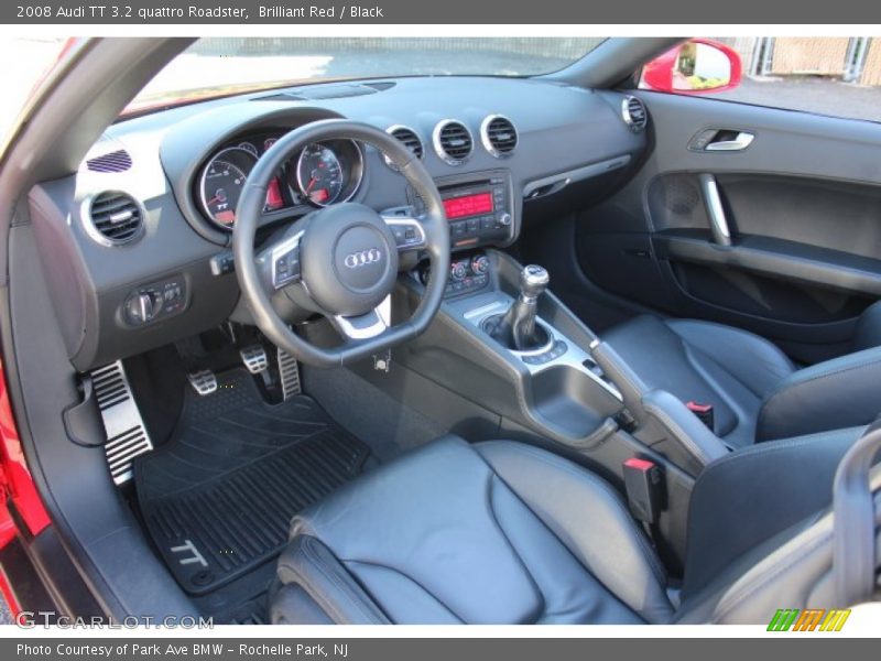 Black Interior - 2008 TT 3.2 quattro Roadster 